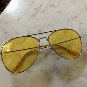 Yellow sunglasses